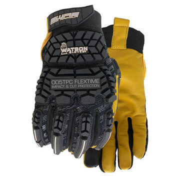 Glove Leather Cutshield Flextime Dryhide Water Resistant
