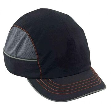 Bump Cap Hat, ABS Plastic Shell, Black