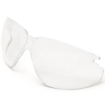 Replacement Eyewear Lens, Anti-Fog, Anti-Scratch, Clear, Polycarbonate