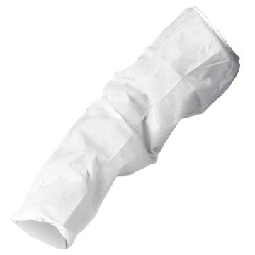 Protective Sleeve, 18 in lg, 18 in lg, Fabric, White