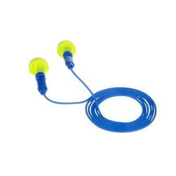 3m™ E-a-r™ Push-ins Earplugs, 318-1005, Yellow/blue, Corded