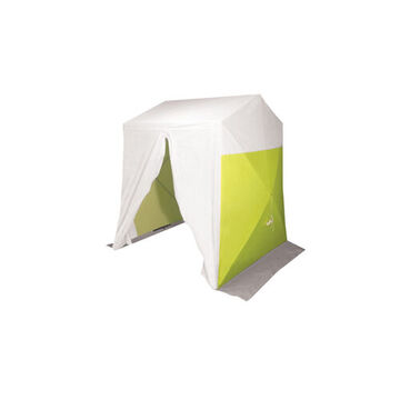 Deluxe Work Tent, 8 ft x 8 ft x 7.5 ft, Polyester, Urethane Coated