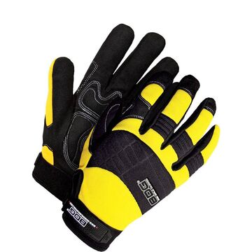 Glove Xsite, Mechanics, Synthetic Leather Anti-vib Yellow