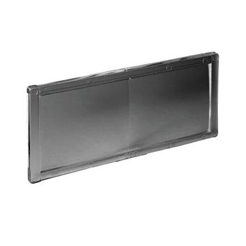 Rectangular Magnification Plate, Plastic, Clear