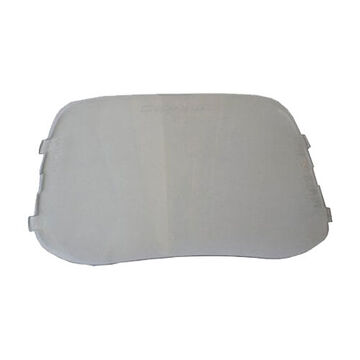 Outside Protection Plate, Polycarbonate, Clear, 3 in x 4 in x 0.06 in
