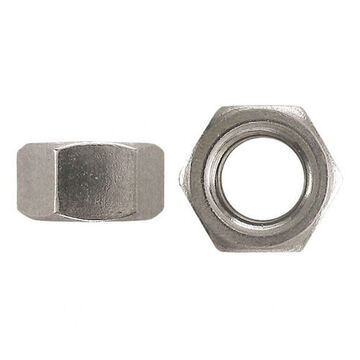 Hex Nut, 3/4 in-10 UNC Thread, Grade 18.8 Stainless Steel