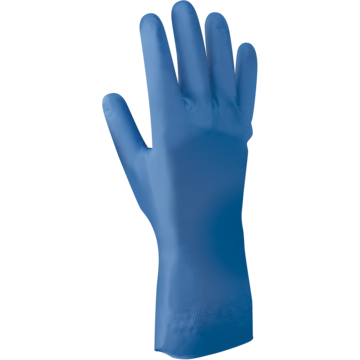 Hybrid 100 Percent Nitrile Glove, Blue