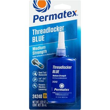 Blue Medium Strength 242 Threadlocker 36ml Bottle