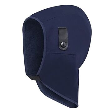Hat Liner Fleece-lined, Universal Size, Fleece Lined, Poly/cotton Twill, Navy Blue