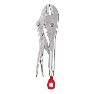 Locking Plier, Forged Alloy Steel Handle, Chrome, Forged Alloy Steel, 10 in