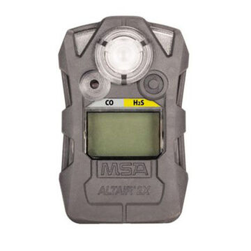 Multi Gas Detector, 25 ppm, 100 ppm/5 ppm, 10 ppm, Lithium-Ion, Rugged Rubberized armor