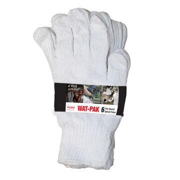 White Knight Gloves, White, Poly/cotton Shell