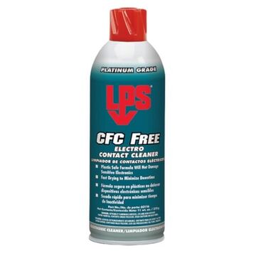 Cleaner Cfc Free Electro Contact, Aerosol Can, Clear Water White, 50 Deg C