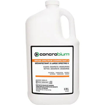 Cleaner Broad Spectrum Disinfectant, 3.78 L Container, Jug