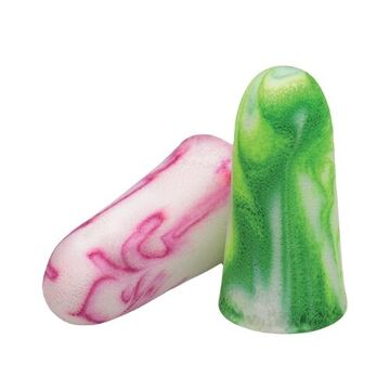 Ear Plug Disposable, 33 Db, Tapered, Multicolor, M