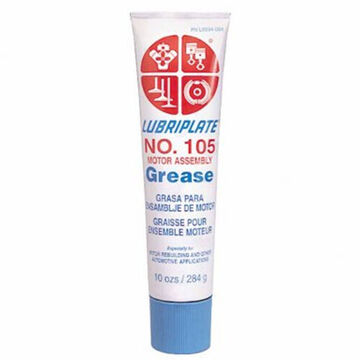 Grease General Purpose, Tube, 10 Oz Container, Solid, Off-white, 170 Deg F