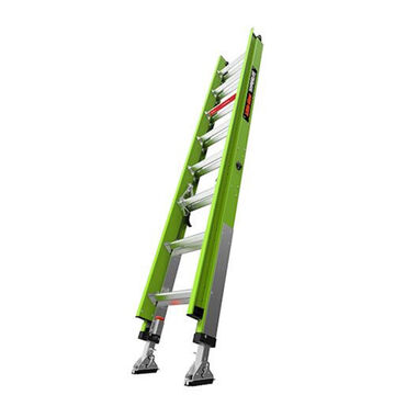 Extension Ladder, 16 ft lg, Type IAA, 375 lb, Fiberglass