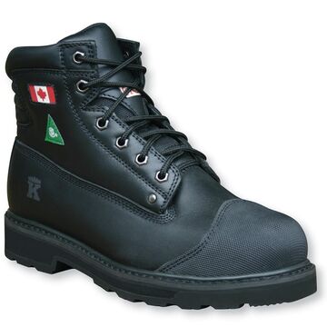 Work Boot, 6 In Ht, Black