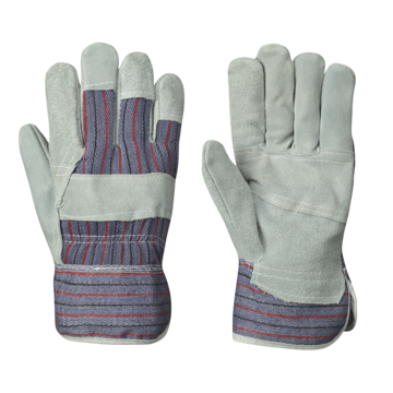 Gloves Fitter's Cowsplit General Purpose, Blue, Leather