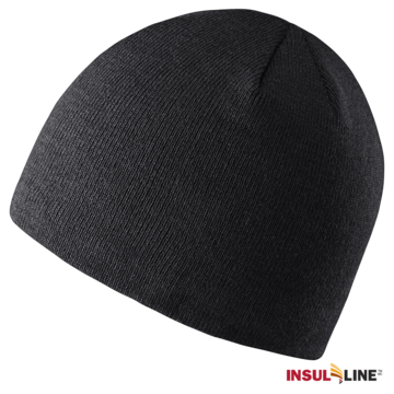 Beanie Hat Winter Liner, Universel, Noir, 100% Acrylique Tricoté