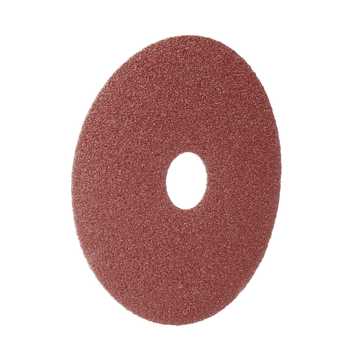 Sanding Disc, 4-1/2 in dia, Round, 80 Grit, Fiber, Ceramic