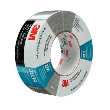 3m Duct Tape 3939 Silver 2 In X 60 Yd