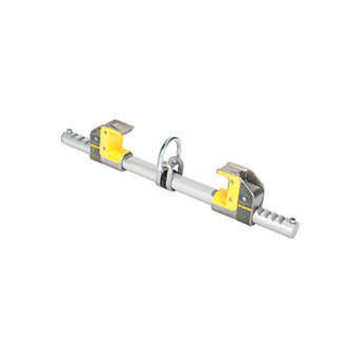 Lightweight Standard Beam Anchor, 400 lb Capacity, Fits Beam 4-13-1/2 in, Steel, 20.276 in lg