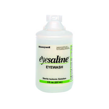 Solution Saline Eye Wash, 8 Oz, Polyethylene Bottle