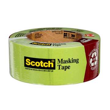 Industrial Painter Tape, Green, 72 mm x 55 m, 5 mil