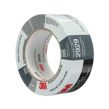 Duct Tape, 50 yd lg, 48 mm wd, 5.5/5.8 mil Thk, Silver