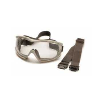 Safety Glasses, 540 mm lg, 2.3 mm thk, H2X Anti-Fog, Clear