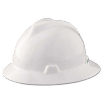 Casque de sécurité, blanc, polyéthylène, cliquet, classe E