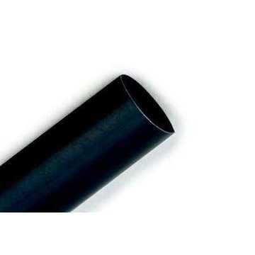 Flexible Heat Shrink Tubing, 1-1/2 in x 48 in, Black