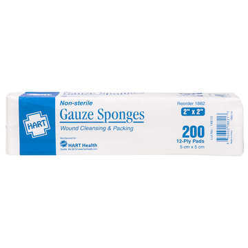 Gauze Sponges 2x2 (200 Each/pkg)
