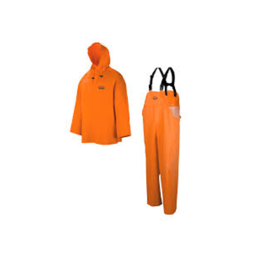 Rainsuit 801 Hurricane, 2xl, High Visibility Orange, Pvc/polyester