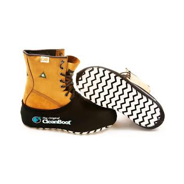 Overboot Clean Boot Sz Lrg, Neoprene, Mens Shoe Size 10-12