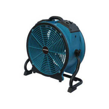 Ventilateur axial scellé professionnel, 115 VAC, 2.8 A, 1/3 HP, 3600 cfm, 400 à 1600 RPM