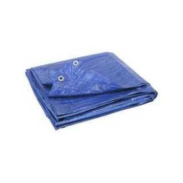 Heavy Duty Tarpaulin, 10 ft x 12 ft, Polyethylene, Blue