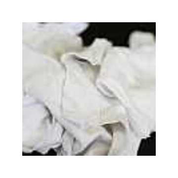 Wiping Rag Ganzies, White, 20 Lbs/box