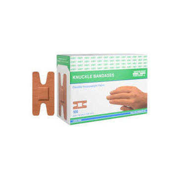 Bandage aux articulations, poids lourd, 3.8 cm wd x 7.6 cm lg, tissu tissé en coton/rayonne