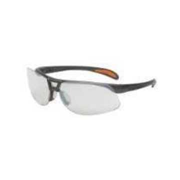 Safety Glasses, Universal, Scratch Resistant, SCT-Reflect 50, Wraparound, Black