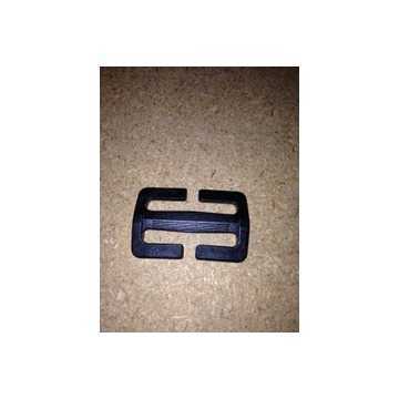 Slotted Bar Harness Keeper, 1-3/4 in wd, 1-3/4 in lg