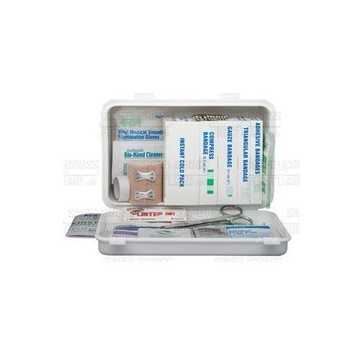 First Aid Kit, Plastic box, 1 to 5 Workers Deluxe