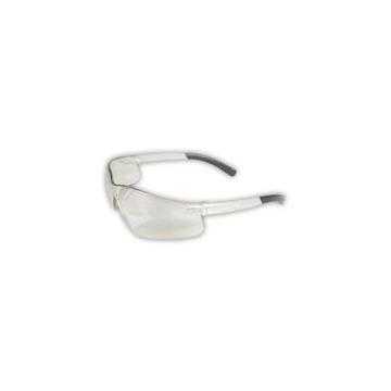 Safety Glasses Lightweight, R, Hard Coated/impact-resistant, Clear, Half Framed, Clear