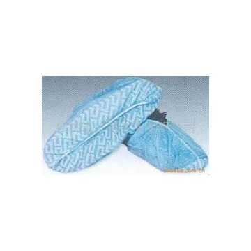 SHOE COVER PP NON SLIP W/STRIP (500/CASE) REG