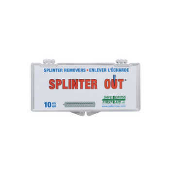 Splinter Forceps, 1-5/8 in lg, Stainless Steel
