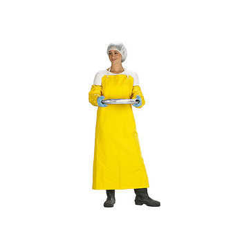 Rust-Proof Apron, 36 x 48 in, Yellow, Polyester