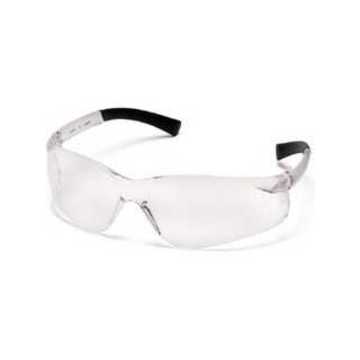 Safety Glasses, 137.5 mm wd, 154 mm lg, 2.3 mm thk, Medium, H2X Anti-Fog, Clear, Frameless, Clear