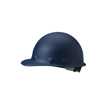 Front Brim Hard Hat, Blue, Fiberglass, Ratchet, Class C, G