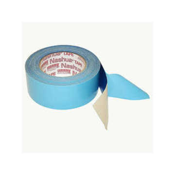 Abatement Tape Clean Drape Double-sided, Natural/blue, 2 In X 20 Yd, 15 Mil